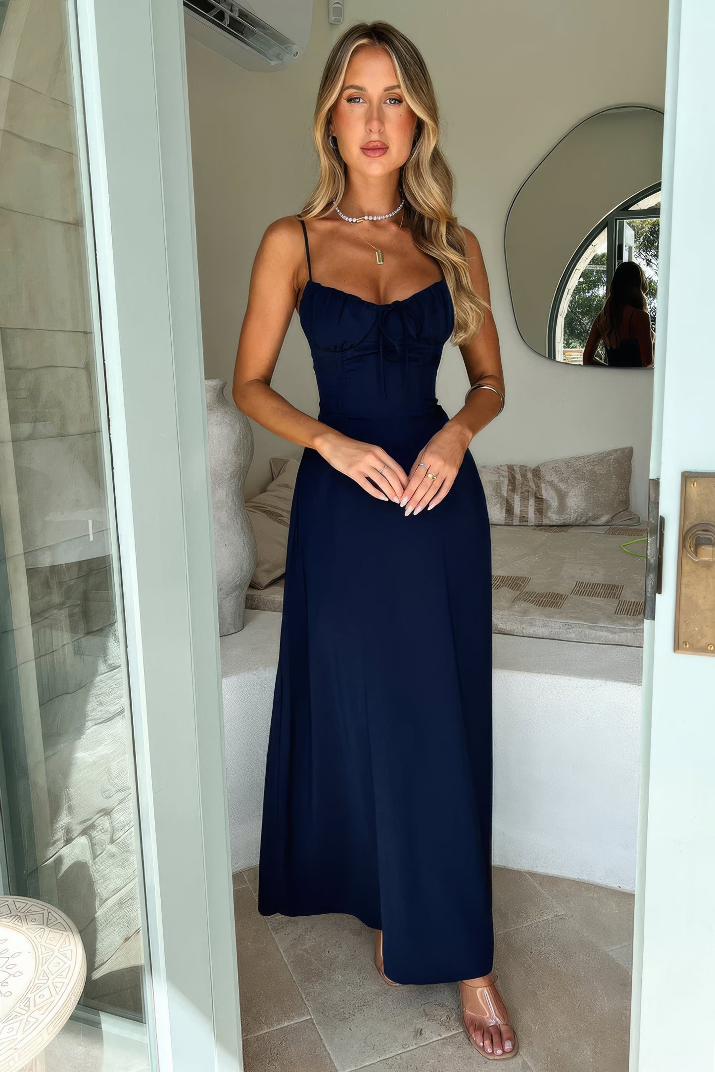 Ella Rose - Let Maxi Sommerkjole Med Elegant Pasform Og Friske Farver
