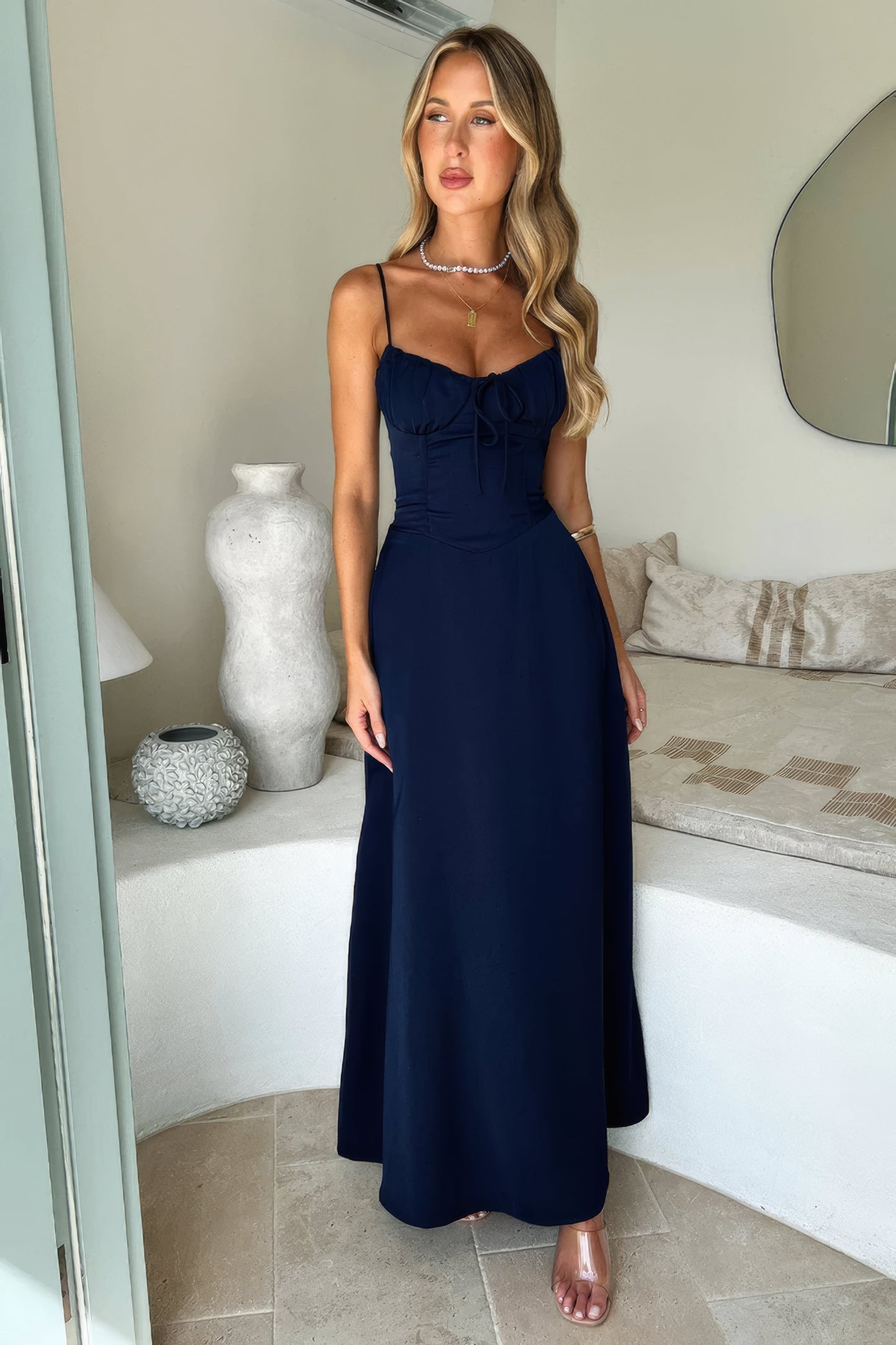 Ella Rose - Let Maxi Sommerkjole Med Elegant Pasform Og Friske Farver