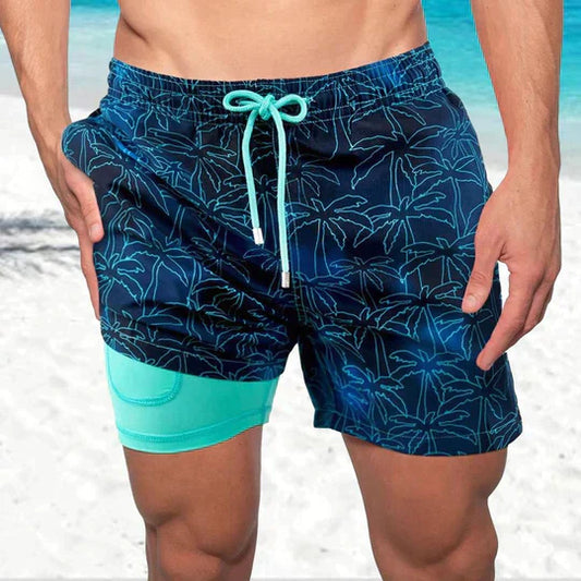 Elegant Sommer Svøm Shorts Til Mænd - Hurtig Tørring, Let Og Åndbar Design-1