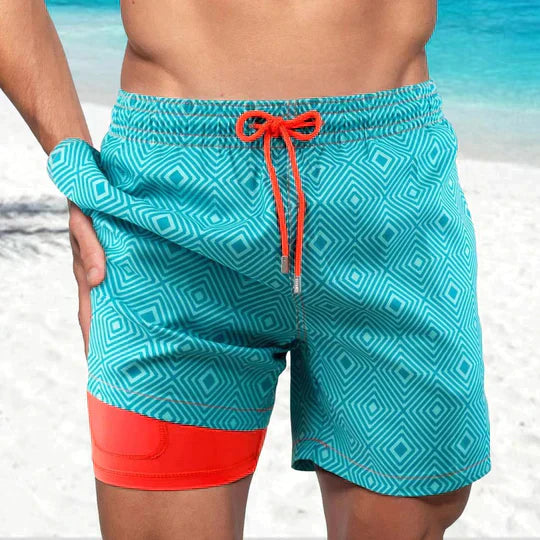 Variant image for Elegant Sommer Svøm Shorts Til Mænd - Hurtig Tørring, Let Og Åndbar Design-55