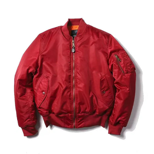 Klassisk MA-1 Bomber Jakke Dame - Vind- og Vandafvisende, Tidløst Design