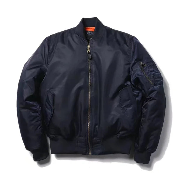 Klassisk MA-1 Bomber Jakke Dame - Vind- og Vandafvisende, Tidløst Design