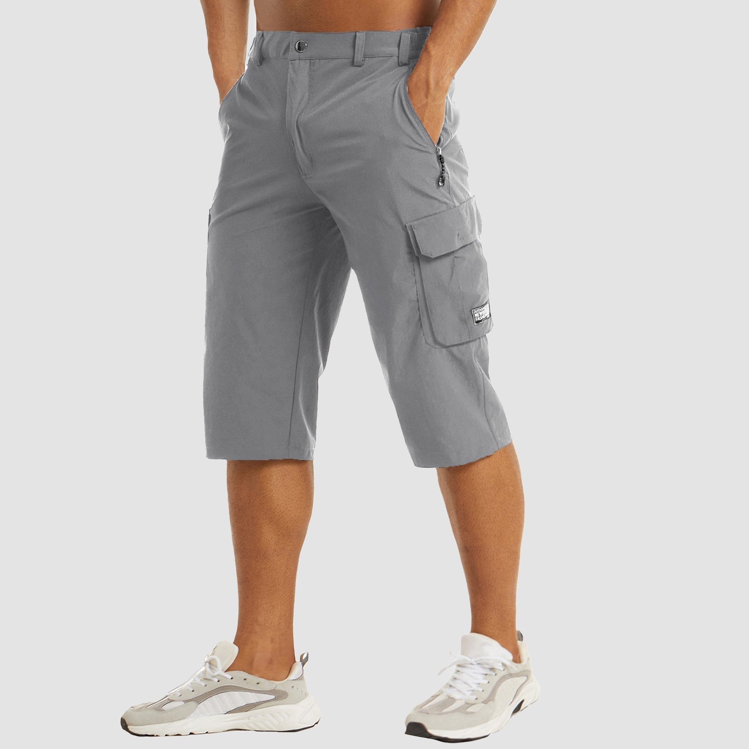 Variant image for Hurtigtørrende Cargo Shorts Herre - Letvægts, Åndbar og Fleksibel til Mænd-8