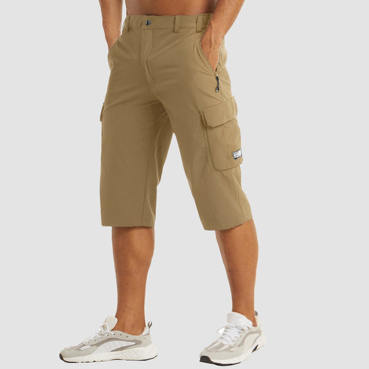 Hurtigtørrende Cargo Shorts Herre - Letvægts, Åndbar og Fleksibel til Mænd-1