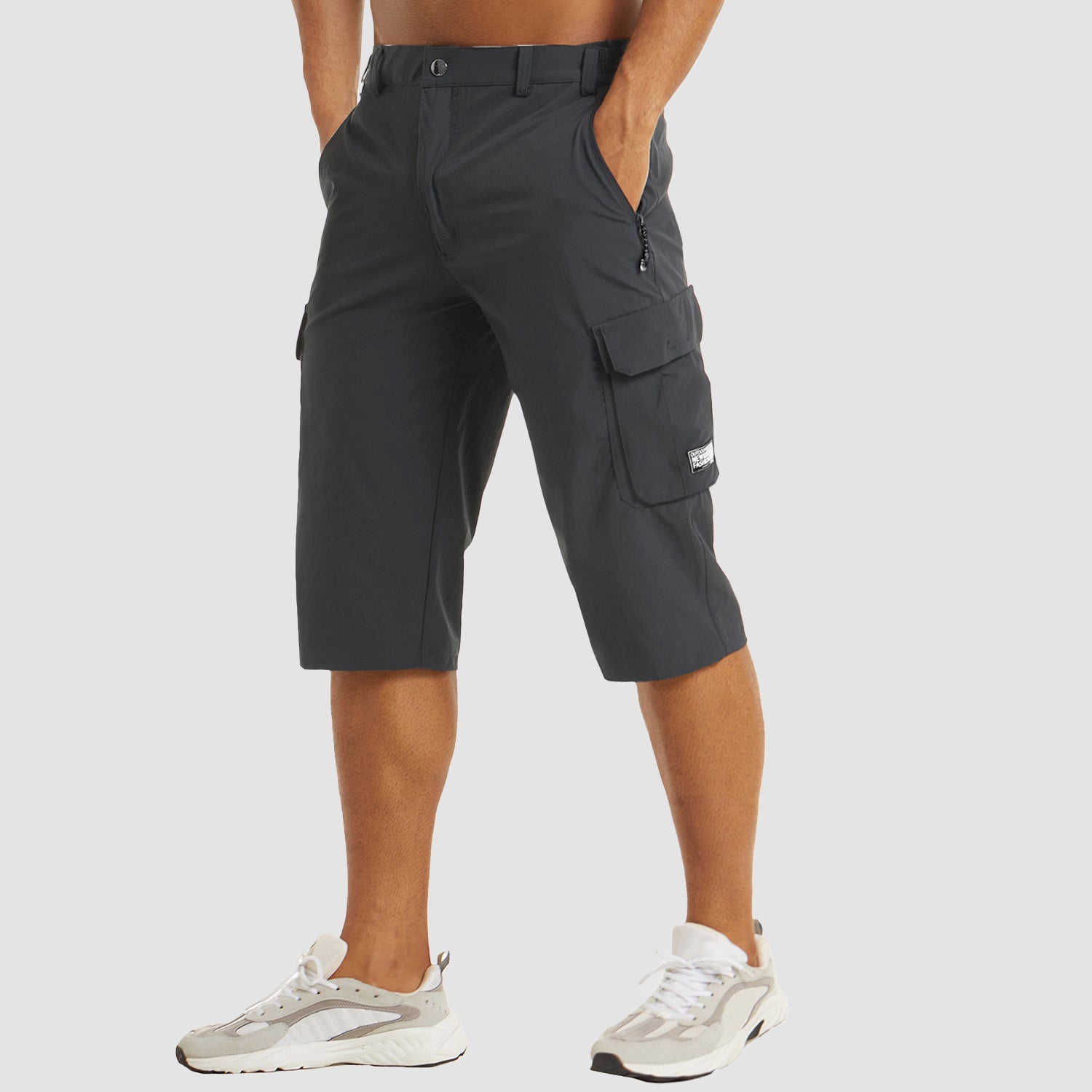 Variant image for Hurtigtørrende Cargo Shorts Herre - Letvægts, Åndbar og Fleksibel til Mænd-15