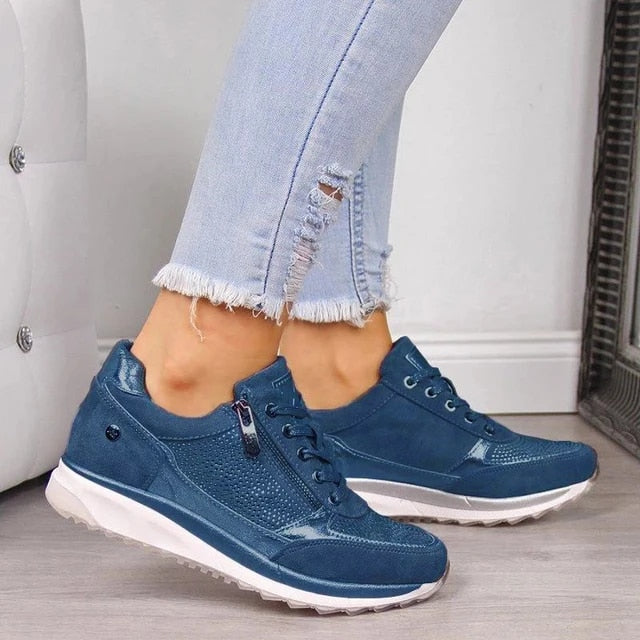 Variant image for Mirjam - Orthopediske Sneakers med Rits for Ultimativ Komfort og Støtte-9