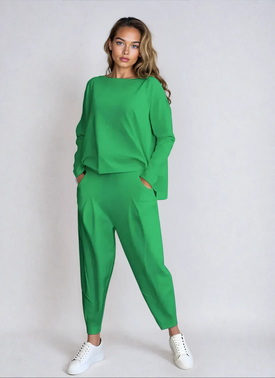 Nordique - Elegant To-Delte Sæt med Bløde Materialer og Minimalistisk Design