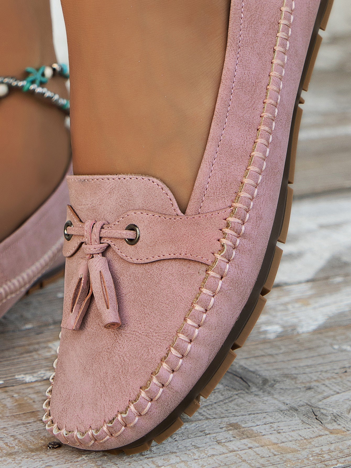 Lise – Ortopædiske Vintage Loafers med Komfort i Fokus