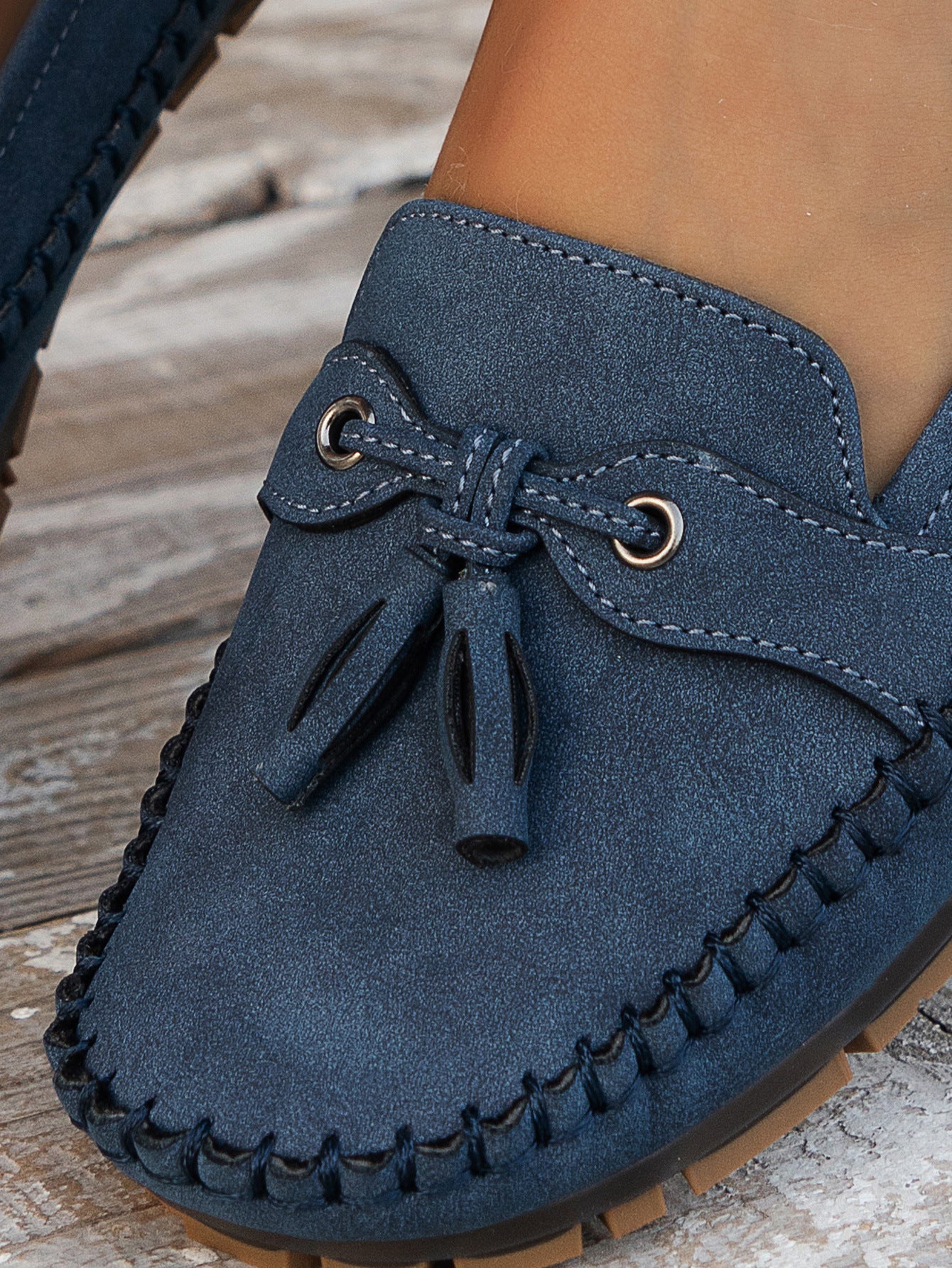 Lise – Ortopædiske Vintage Loafers med Komfort i Fokus