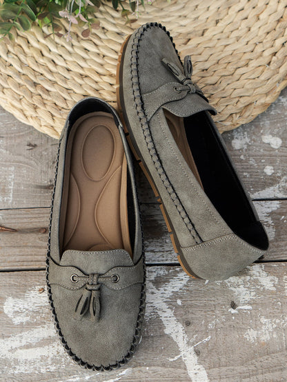 Lise – Ortopædiske Vintage Loafers med Komfort i Fokus