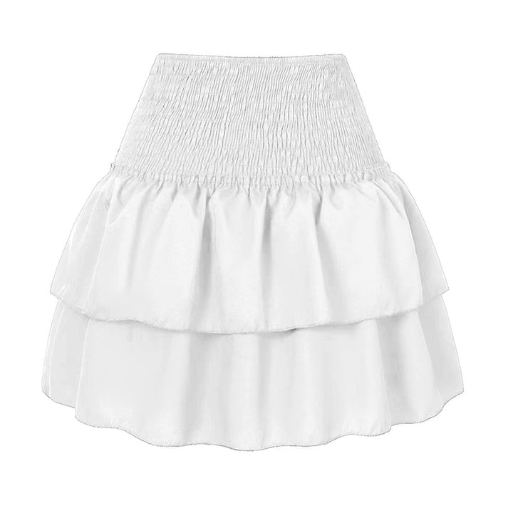Variant image for Rose - Stilfuld Mini Sommer Skirt Med Indbygget Shorts, Åndbart Design, Flatterende Pasform-51