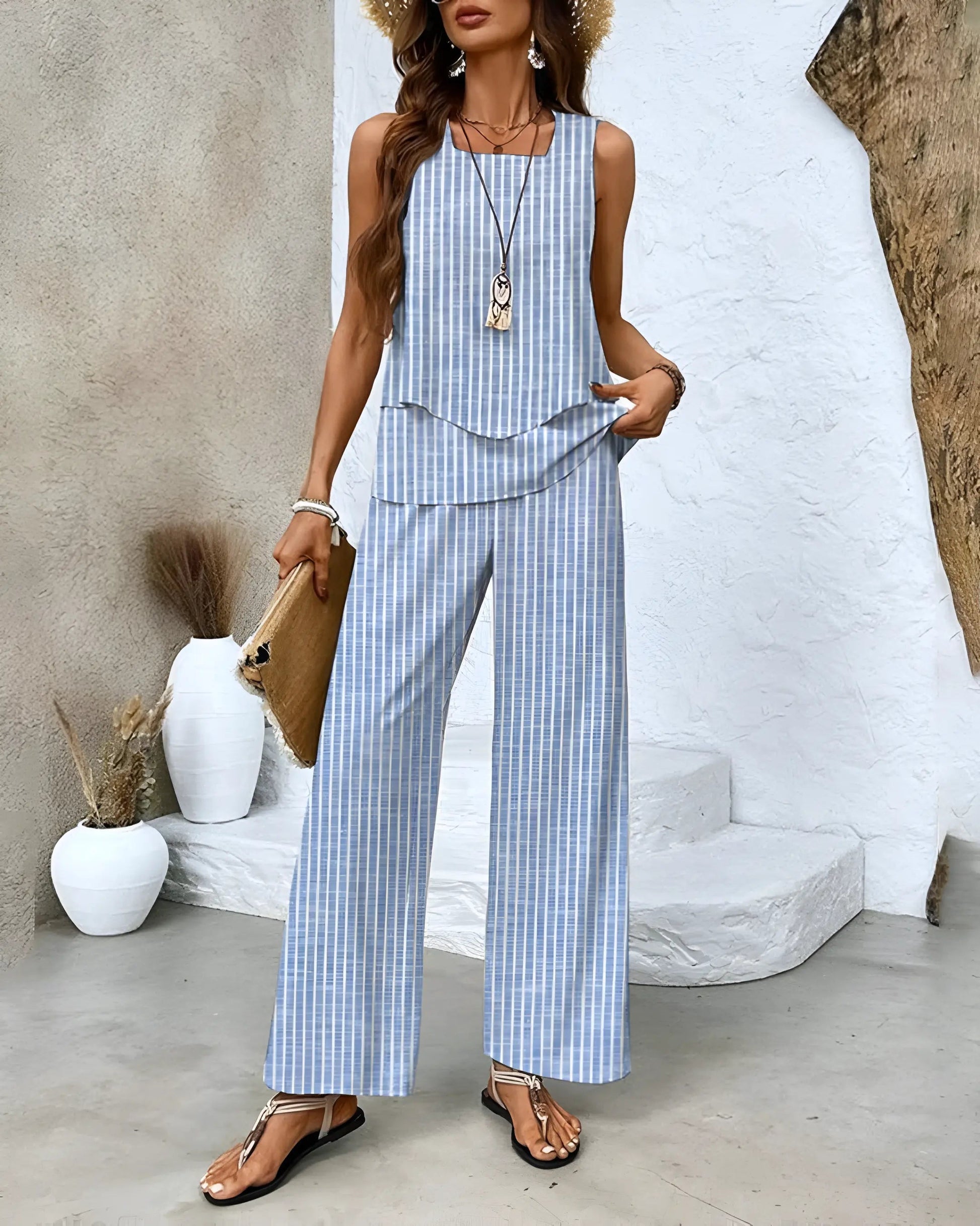 Variant image for Elegance Urban - Chique Toer-Delig Sommer Outfit med Letvægts Design-13