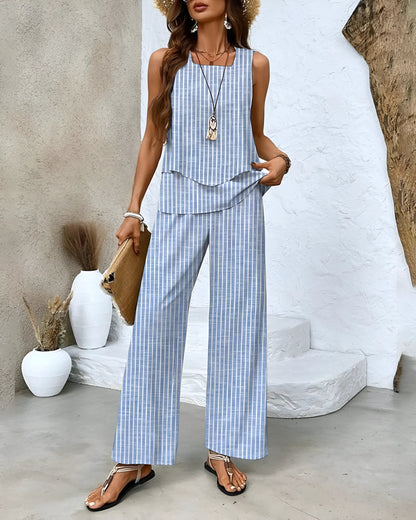 Variant image for Elegance Urban - Chique Toer-Delig Sommer Outfit med Letvægts Design-13