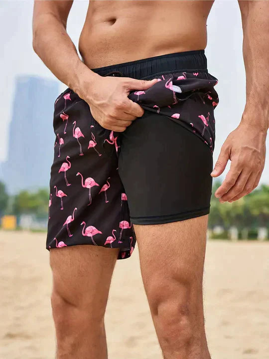 Elegant Sommer Svøm Shorts Til Mænd - Hurtig Tørring, Let Og Åndbar Design-2