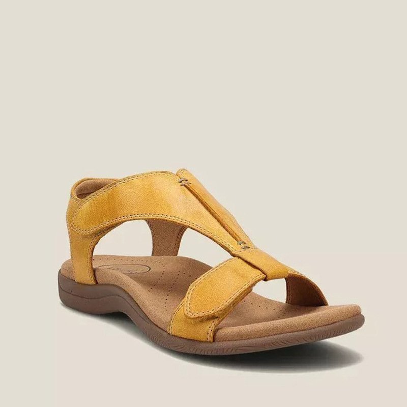 Mathilde - Ergonomiske Sandaler Dame i Læder med Ortopædisk Støtte-2