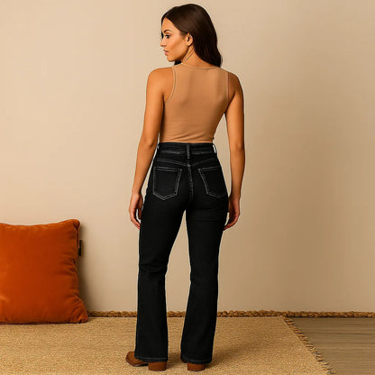 AYAFLARE – Høj Taljet Skinny Jeans