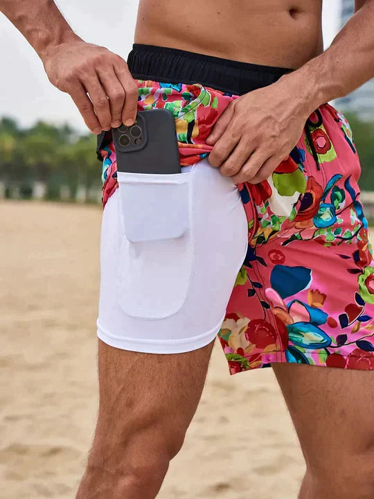 Variant image for Elegant Sommer Svøm Shorts Til Mænd - Hurtig Tørring, Let Og Åndbar Design-43