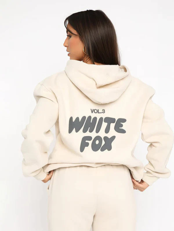 Oversized Hoodie Sæt Til Kvinder - Komfortabel, Blød & Åndbar Træning-4