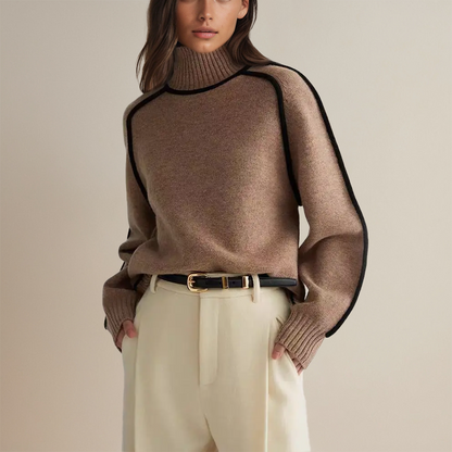 Emilie - Blød Cashmere Rullekrave Med Elegant Design og Uovertruffen Komfort