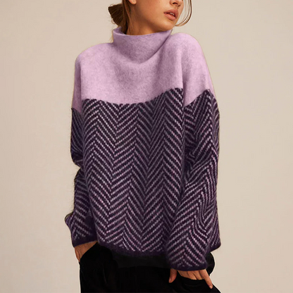 Alma – Rullekrave i Faux Cashmere