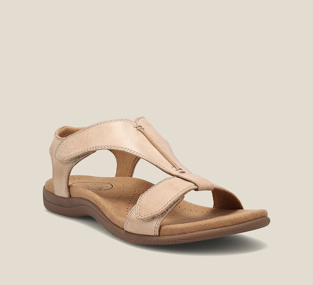 Mathilde - Ergonomiske Sandaler Dame i Læder med Ortopædisk Støtte-3