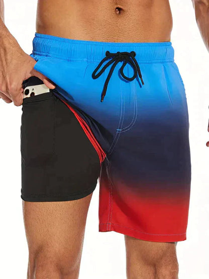 Elegant Sommer Svøm Shorts Til Mænd - Hurtig Tørring, Let Og Åndbar Design-5