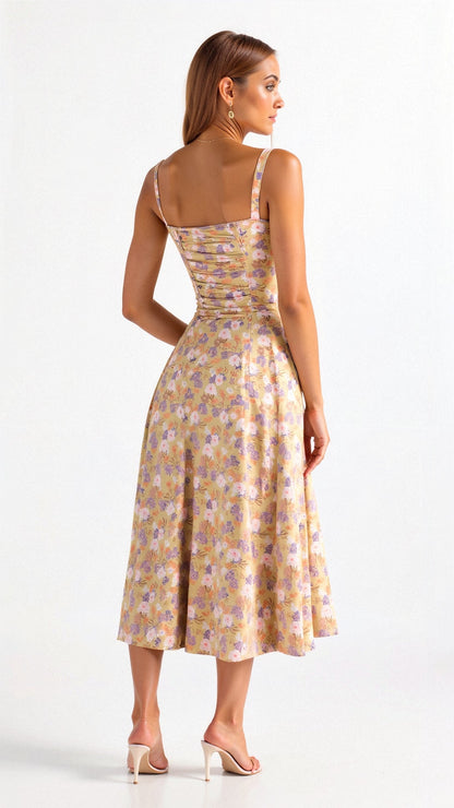 Chiara - Elegant Taljekjole Med Bustier-Design og Flatterende Pasform