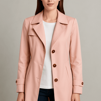 Variant image for Sofie - Tidløs Trenchcoat i Letvægtsstof med Flatterende Pasform-22